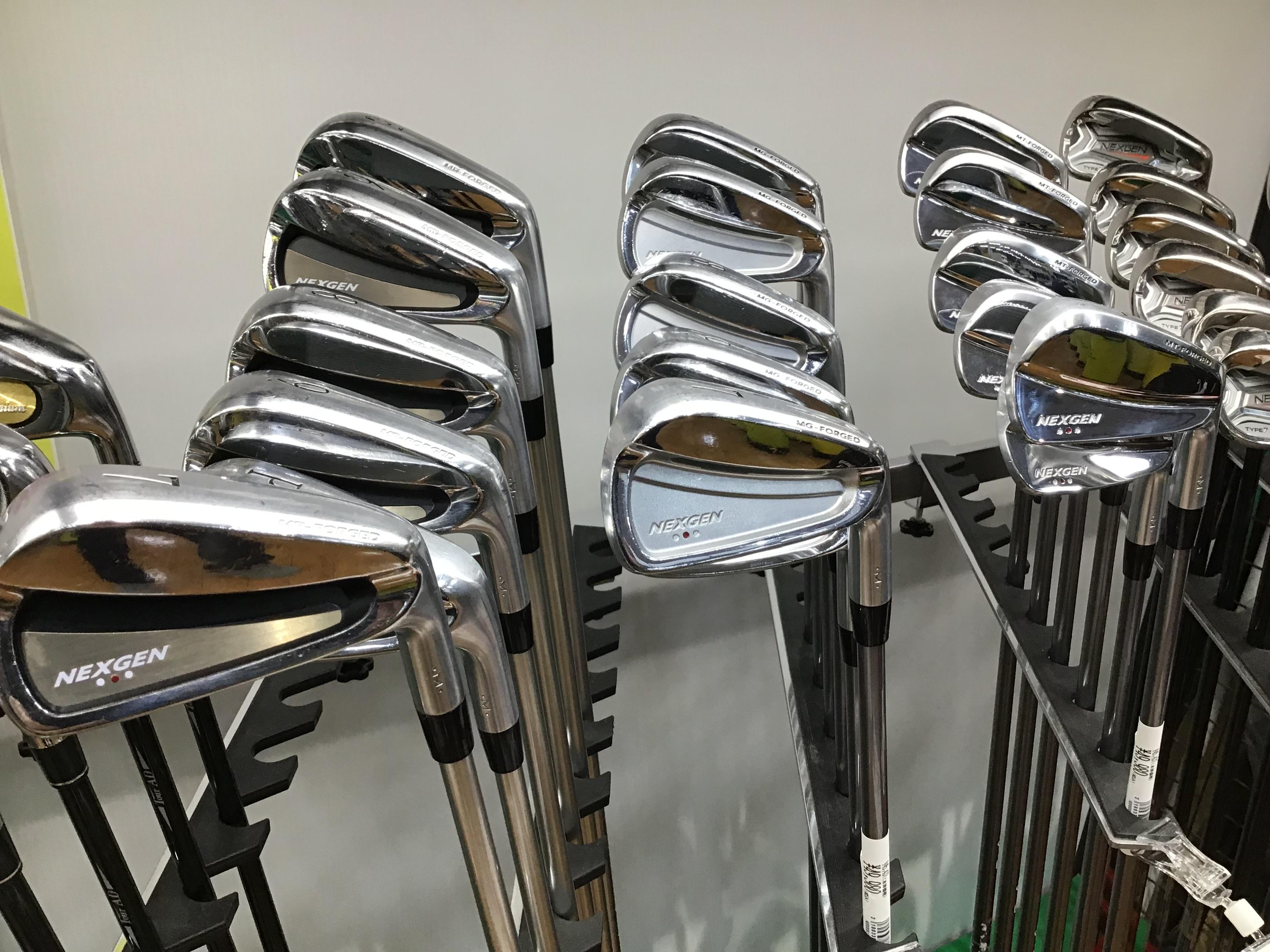 NEXGEN 勢揃い！！｜ヴィクトリアゴルフ佐久平店｜ゴルフのことなら